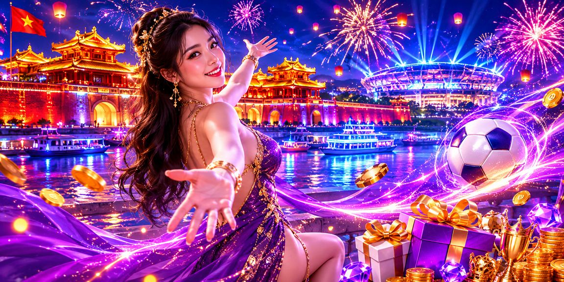 Không khí cá cược thể thao buổi tối tại Huế dưới ánh đèn neon
