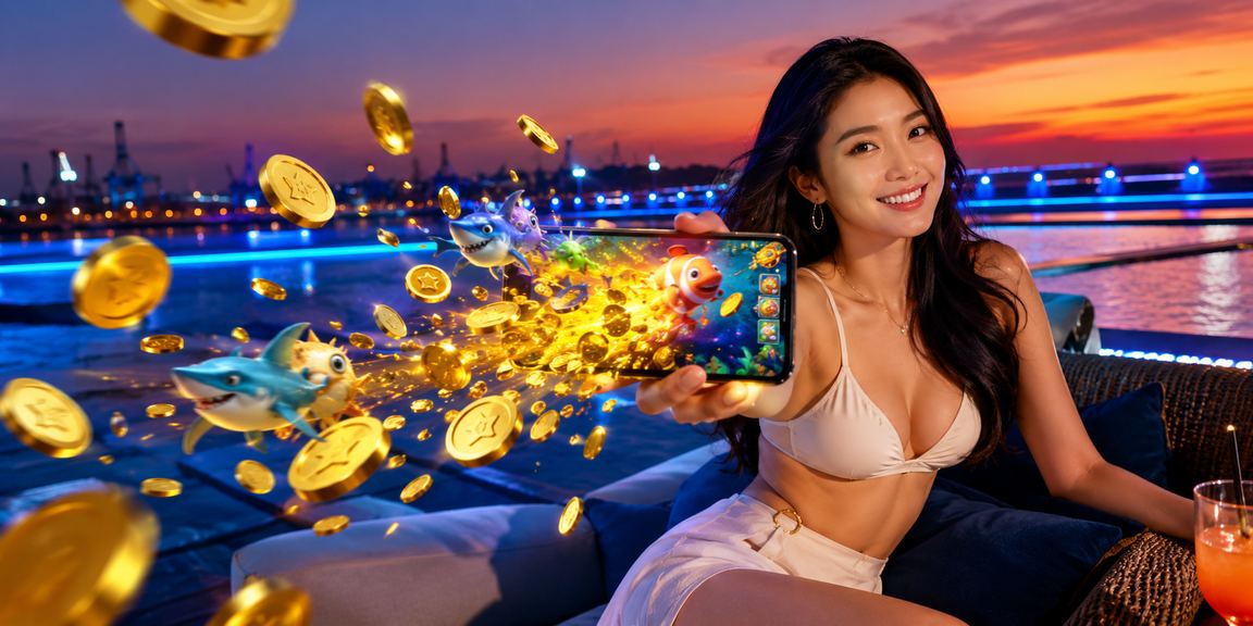 Người chơi bắn cá trực tuyến trên điện thoại tại bãi biển Mũi Né