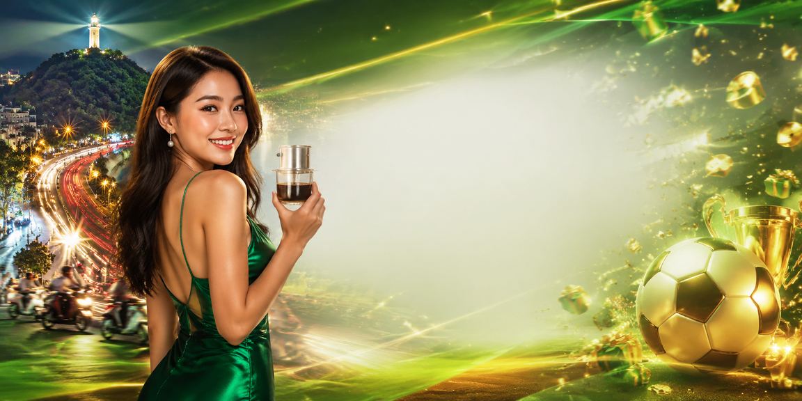 Người uống cà phê tại Vũng Tàu kiểm tra tài khoản cá cược bóng đá trên điện thoại